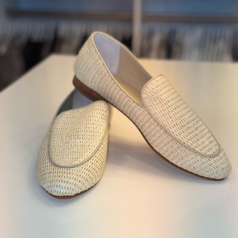 KAREN KANE Basketweave loafers